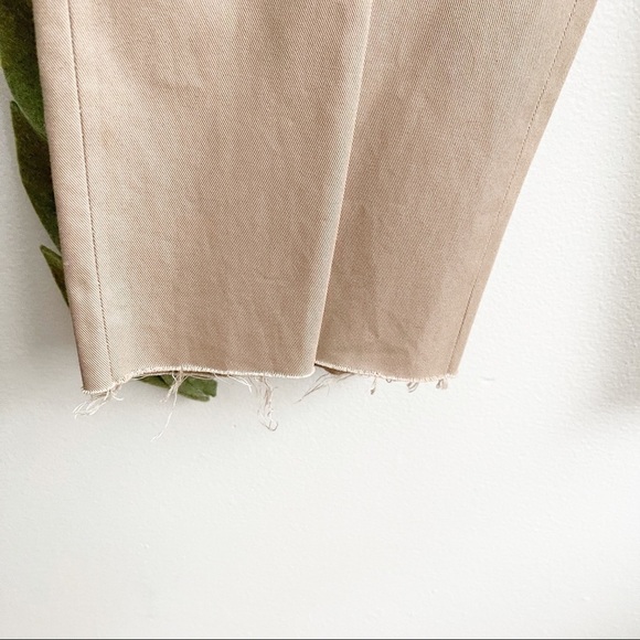 Prada Khaki Button Fly High Rise Pants - Picture 3 of 6